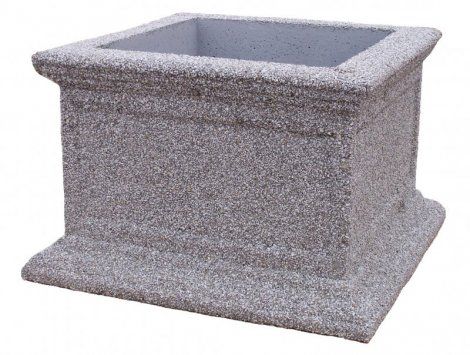 Donica betonowa kwadratowa 81x81 52/232