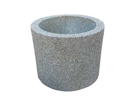 Donica betonowa okrągła ROSA 48x48