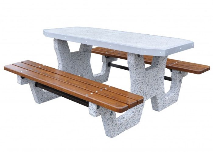 Stół betonowy K5-04b parkingowy