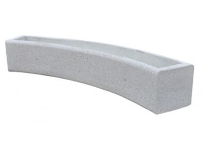 Donica betonowa łukowa 230x40 40/263